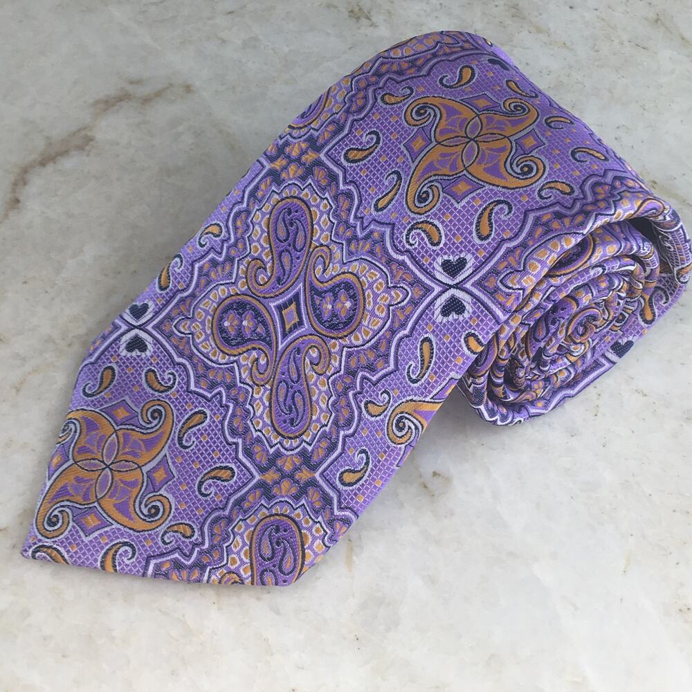 VERSE 9 PAISLEY MICROFIBER NECKTIE